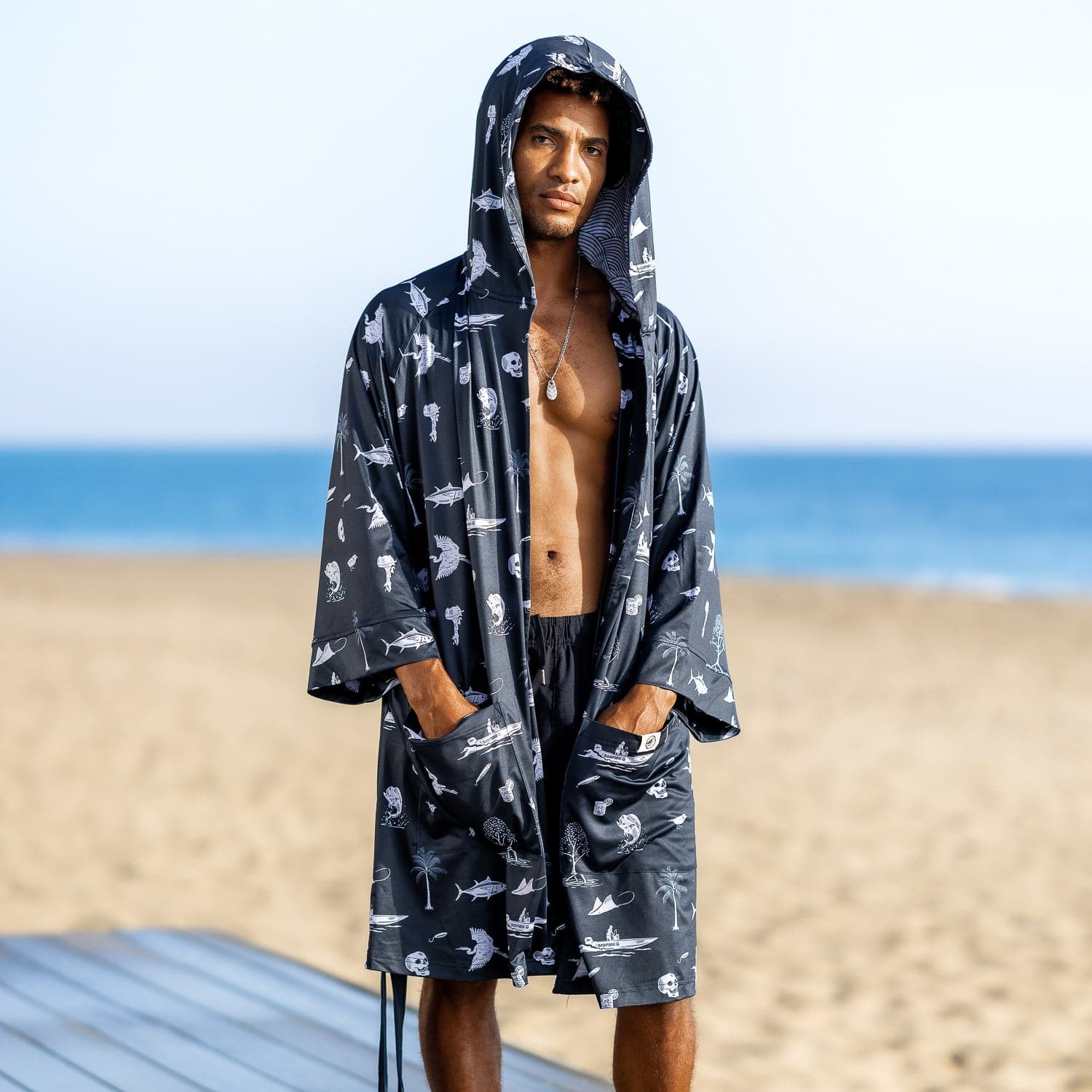 Badfish: Travel AnyWear Robe - Plover Robes